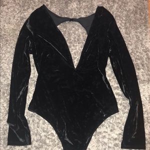 Victoria’s Secret Velvet Bodysuit